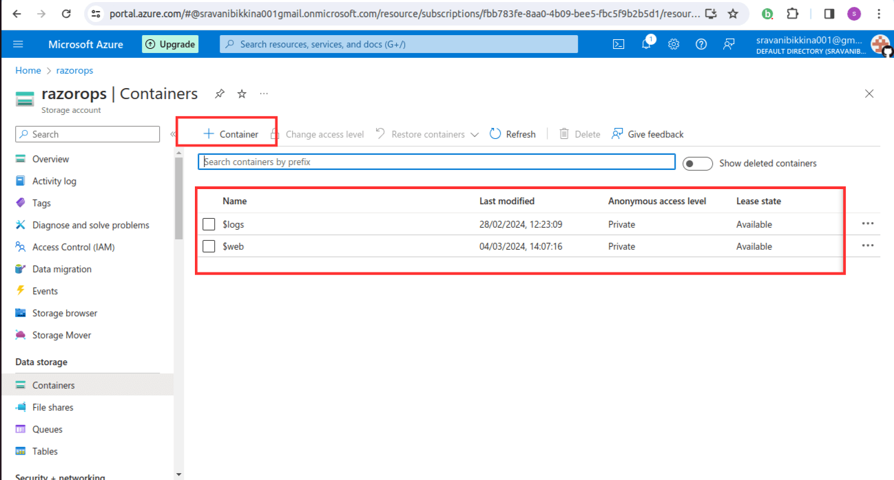 How-to-upload-files-in-azure-container