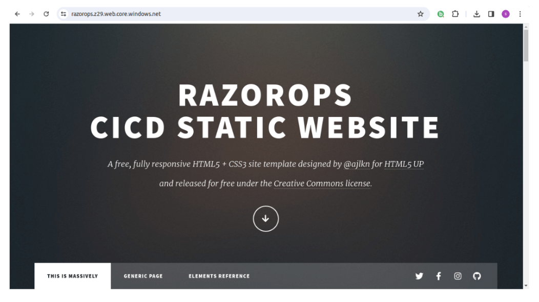 Razorops-ci-cd-static-website