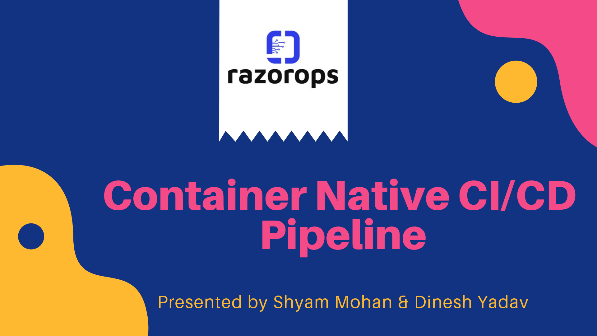 Introduction to Container Native CICD
